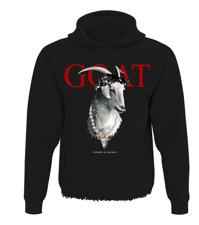 Goat Cropped Hoodie