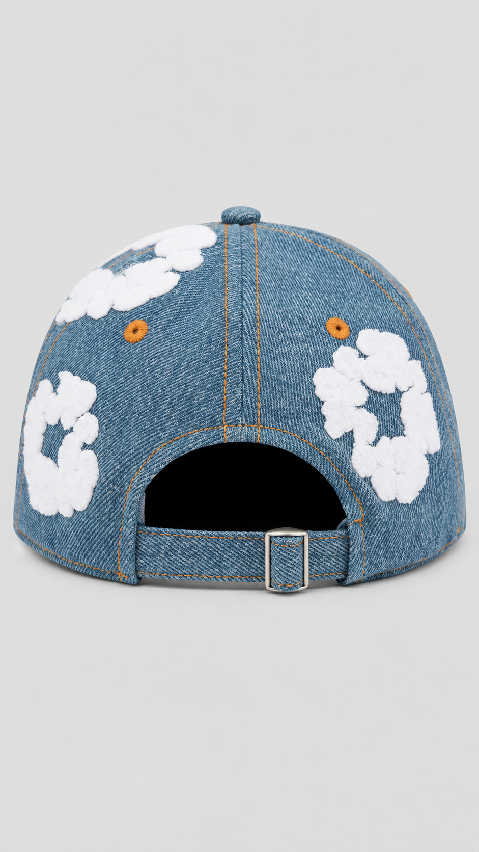 Denim Wreath Caps