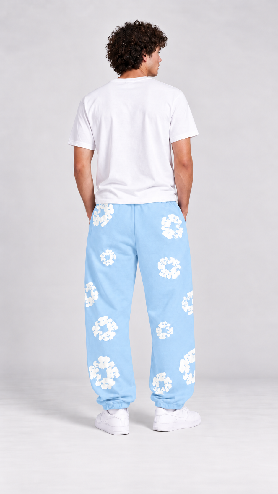 Cotton Wreath Sweatpants