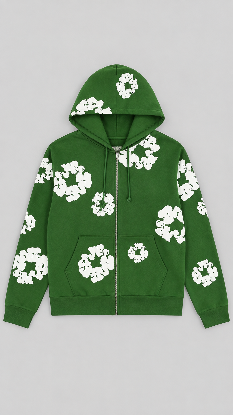 Cotton Wreath Hoodie