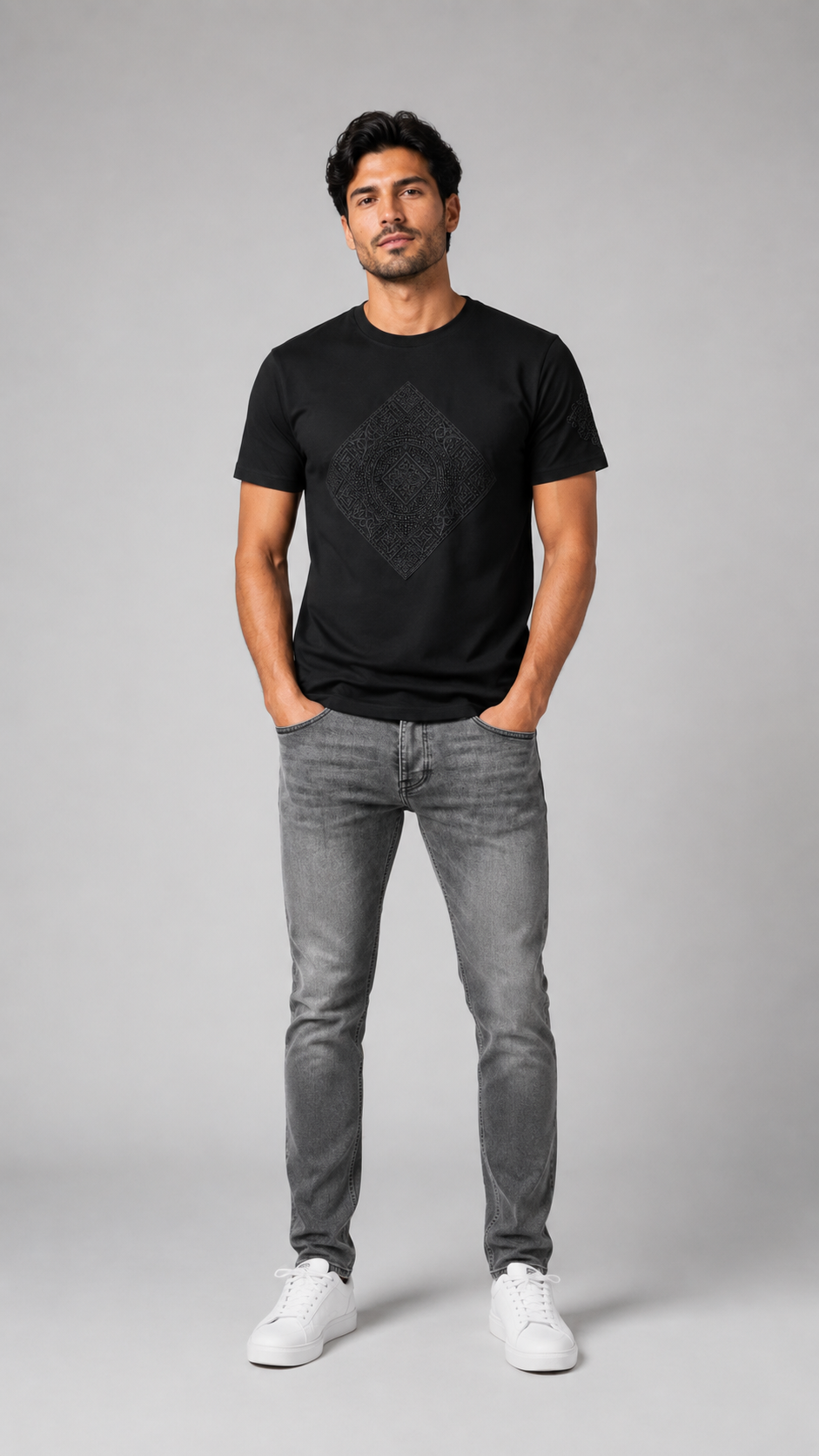 Diagonal Caden|T-Shirt