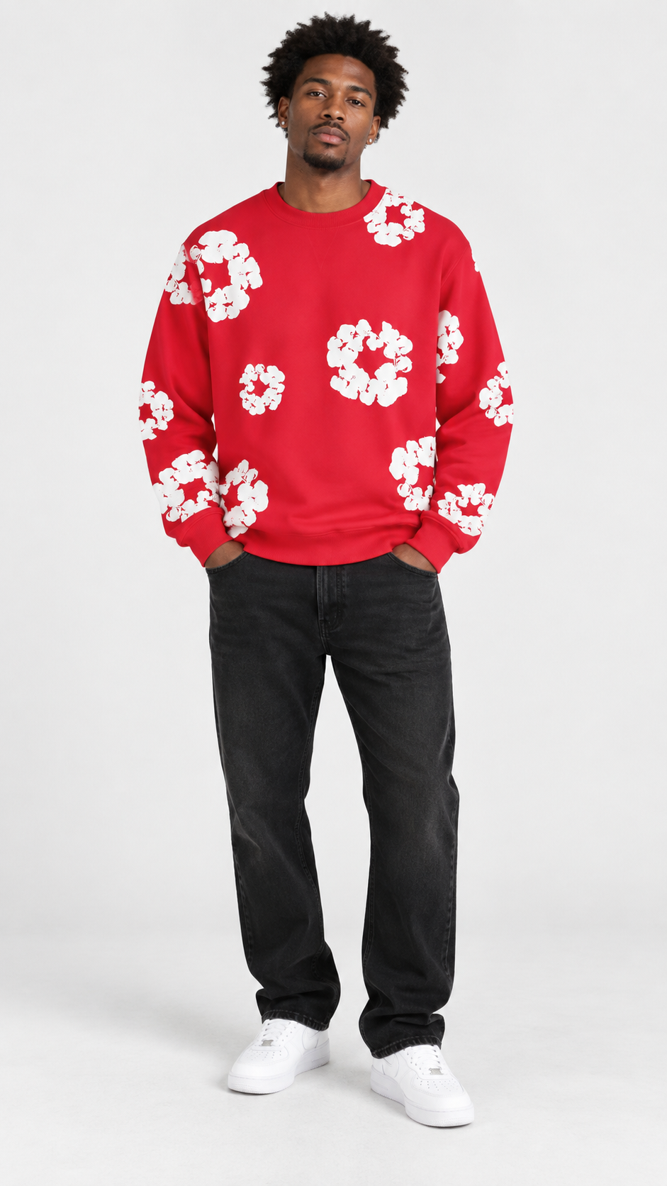 Cotton Wreath LS T-Shirt