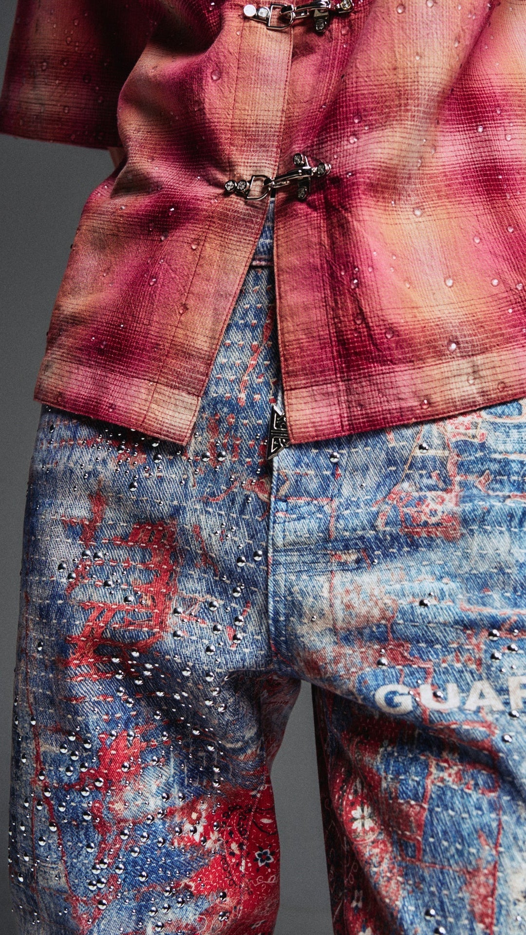 Dust Bandana Denim | Stacked Jeans