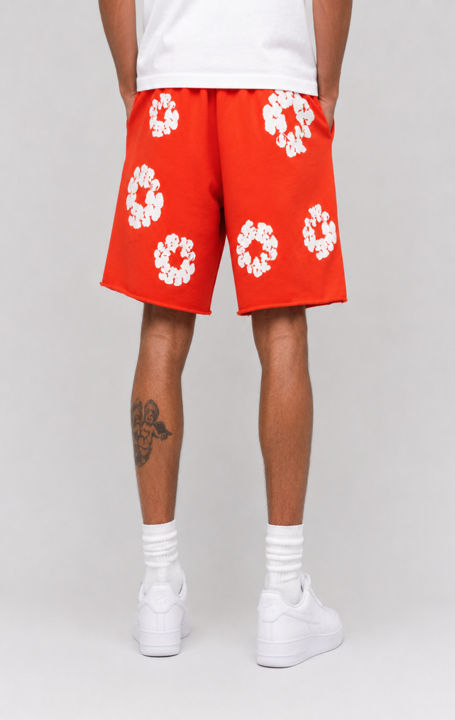 Cotton Wreath Sweatshorts