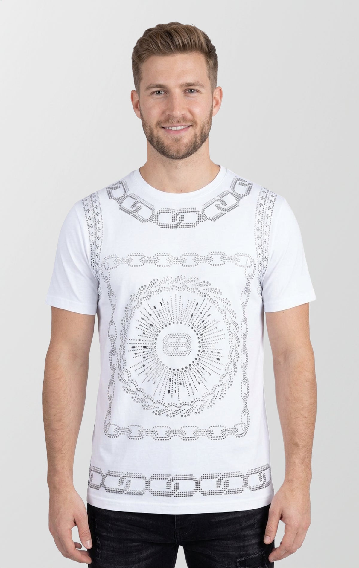 Gyves Rhinestone | Short Sleeve T-Shirt