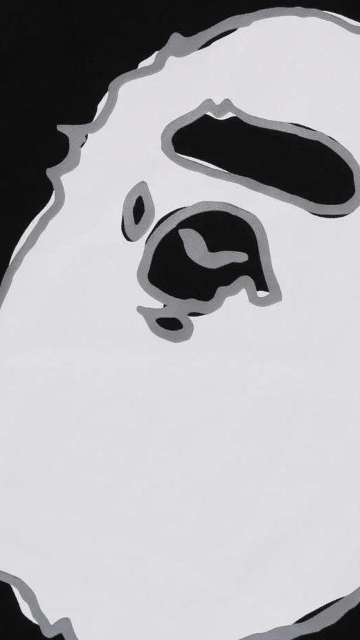 Hand Draw Bape Logo Relaxed Fit T-Shirt
