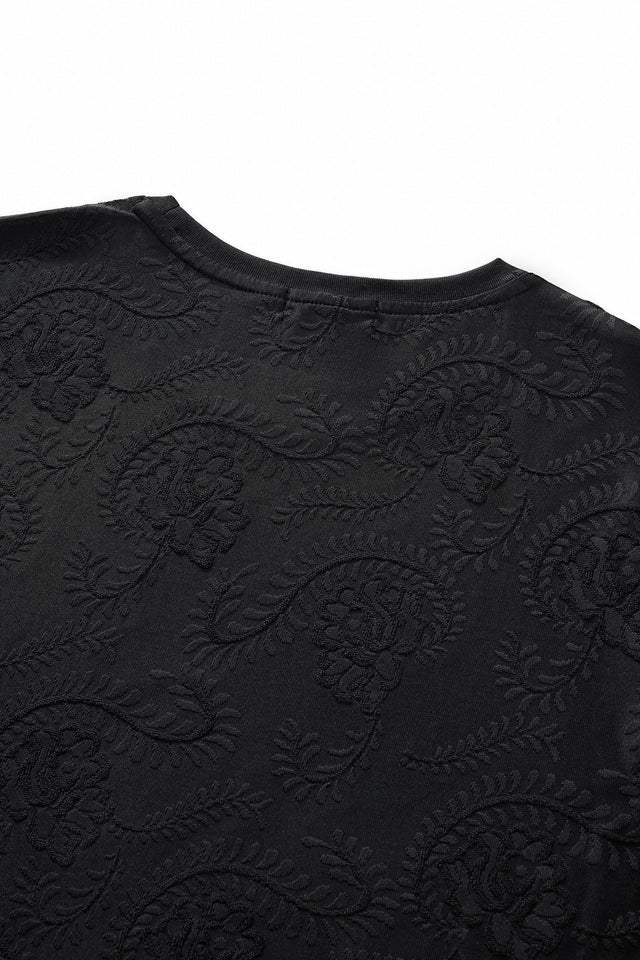 Embossed Paisley| T-Shirt