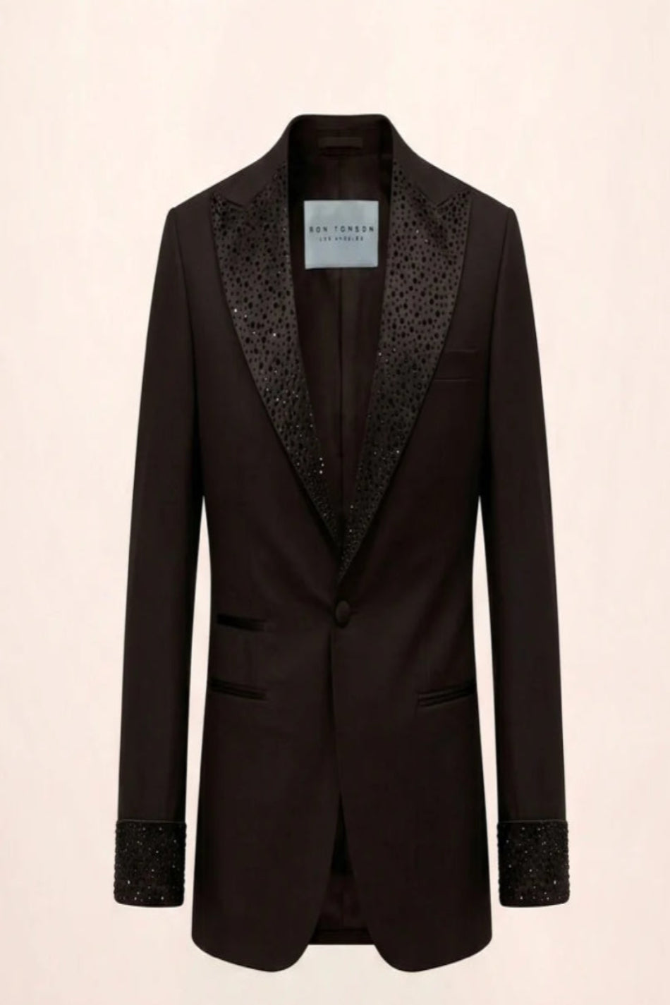 Crystal Cuff Peak Lapel|Tux
