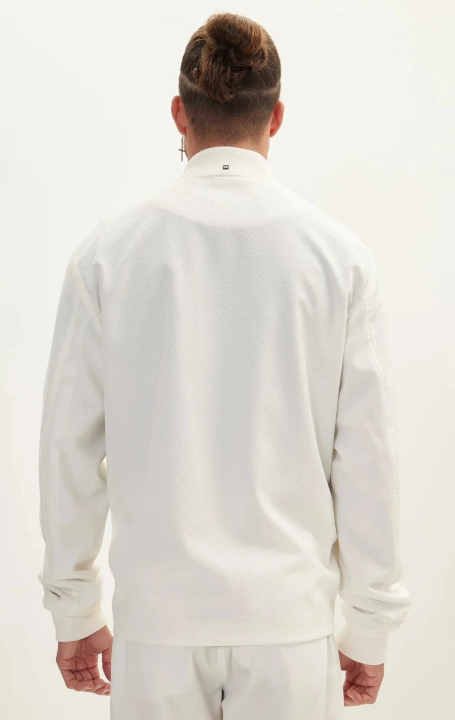 Waffle Stretch Bomber|Jacket