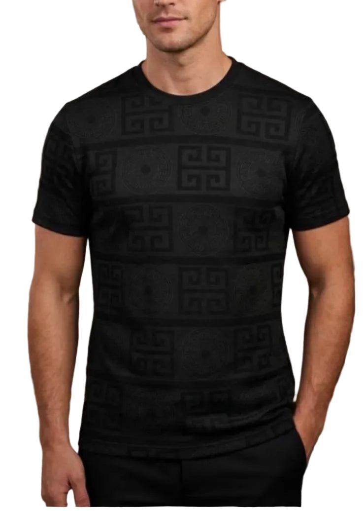 Greek Medallions T Shirt| Premium Slim-Fit