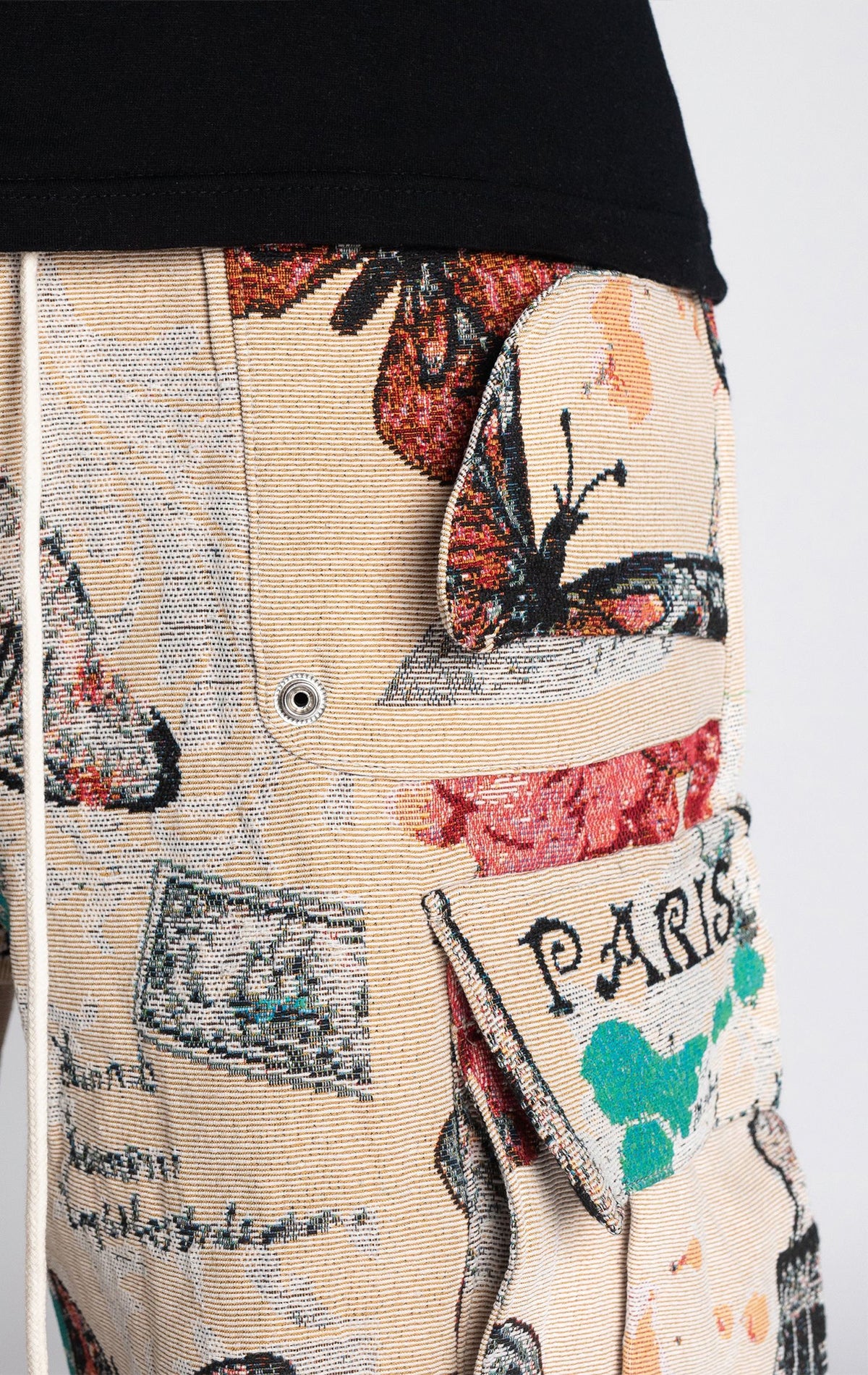 LaVille Tapestry Cargo Jeans