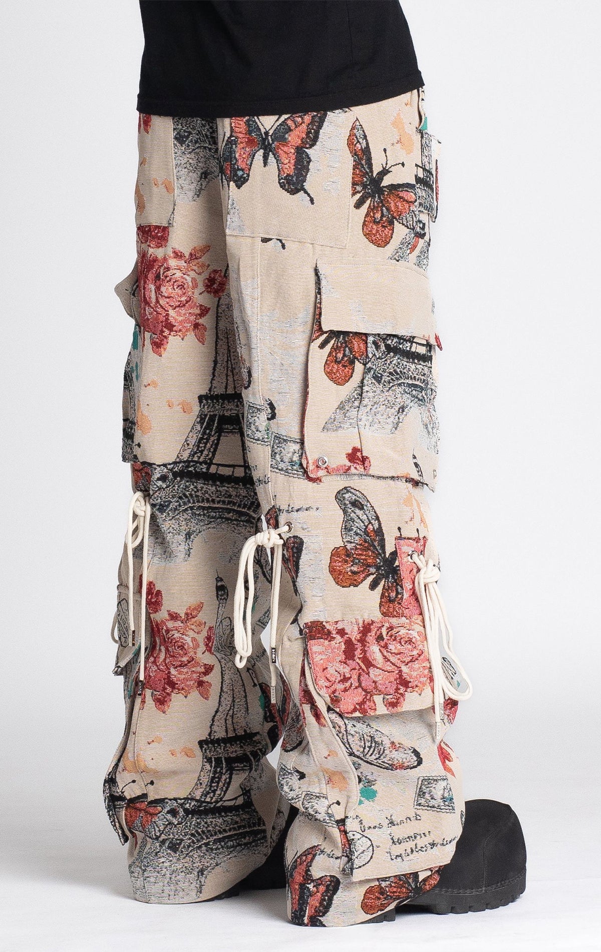 LaVille Tapestry Cargo Jeans