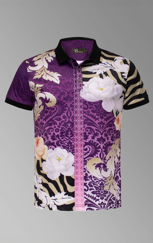 Refined polo shirt blending comfort and sophistication.