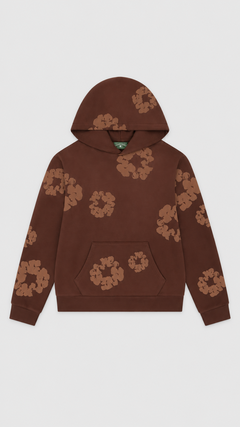 Mono Cotton Wreath Hoodie