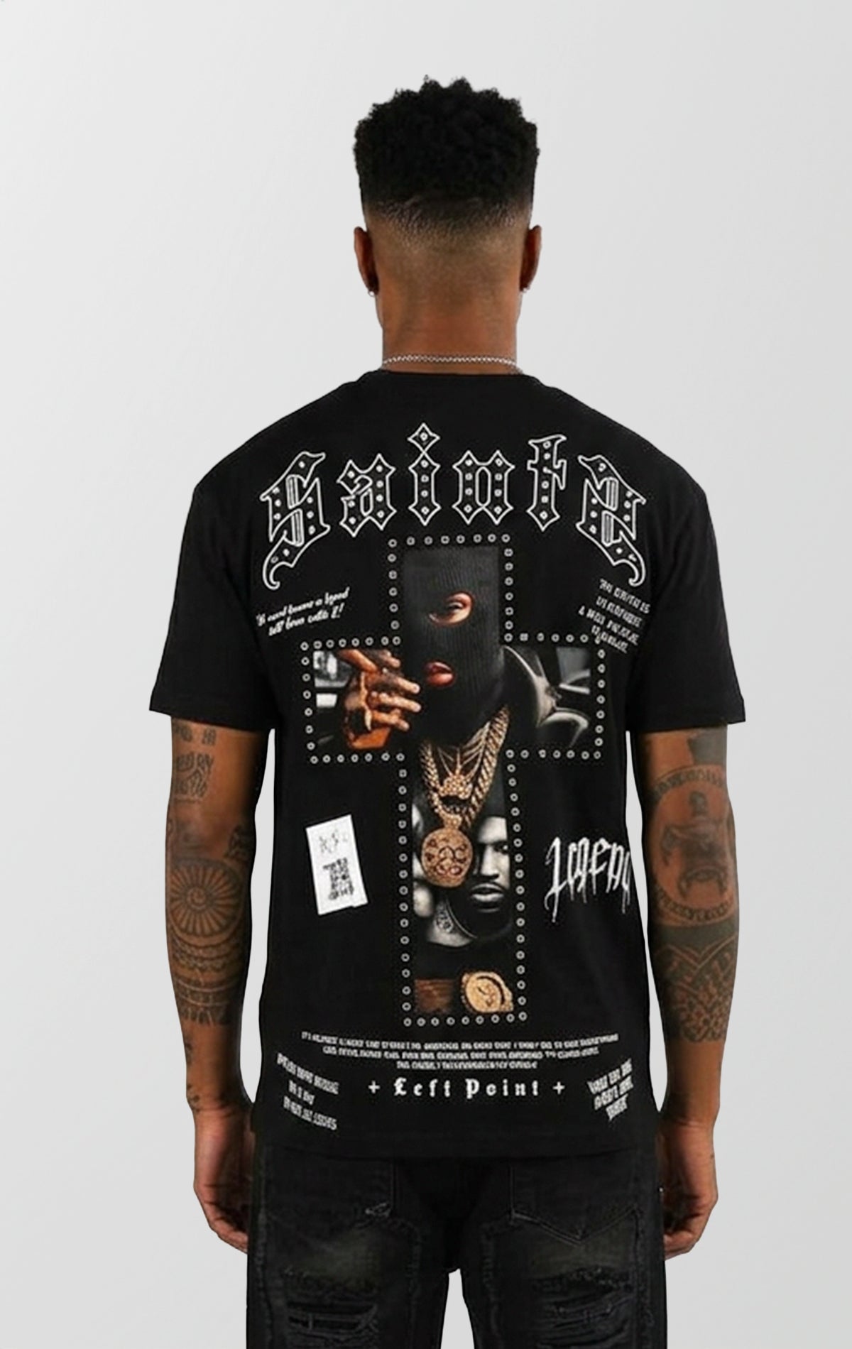 Masked Legend Cross | Graphic T-Shirt