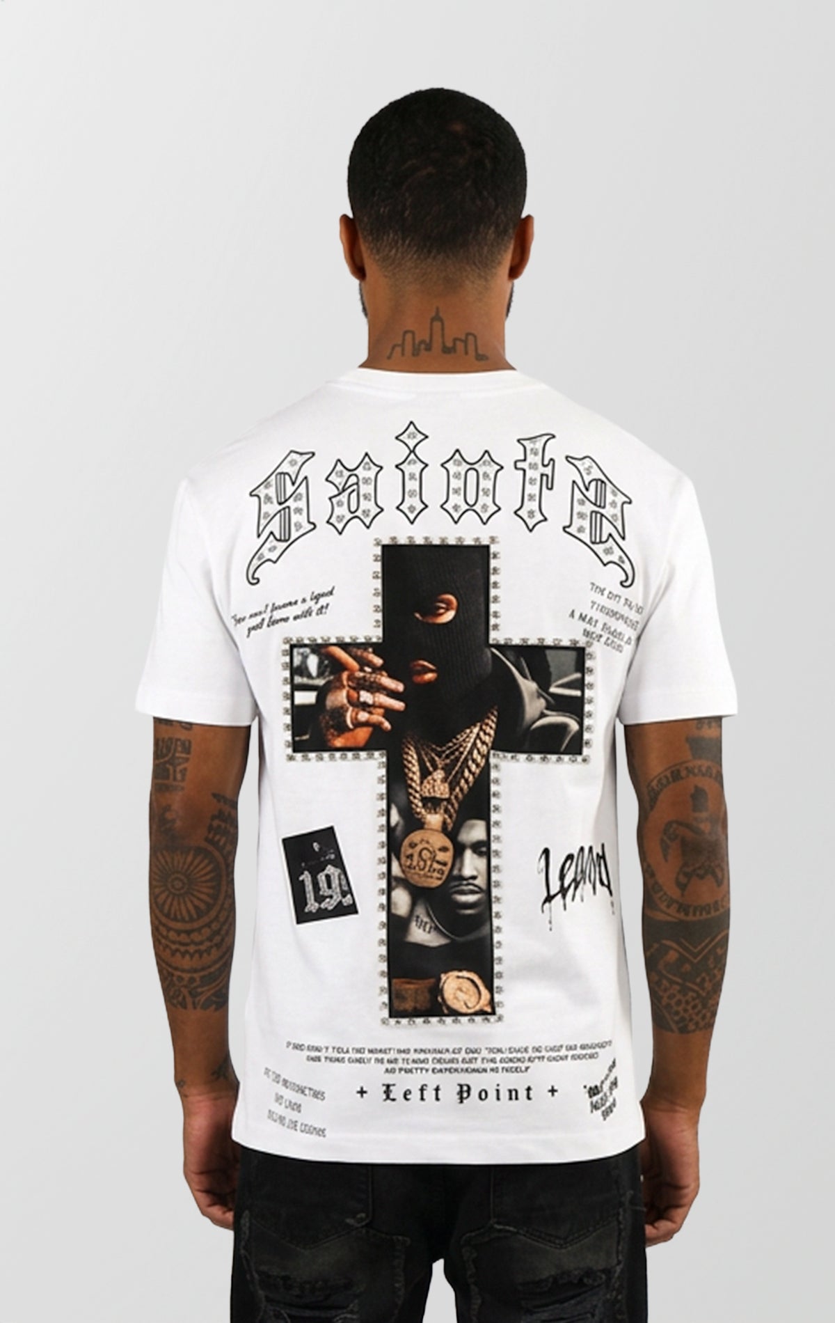 Masked Legend Cross | Graphic T-Shirt