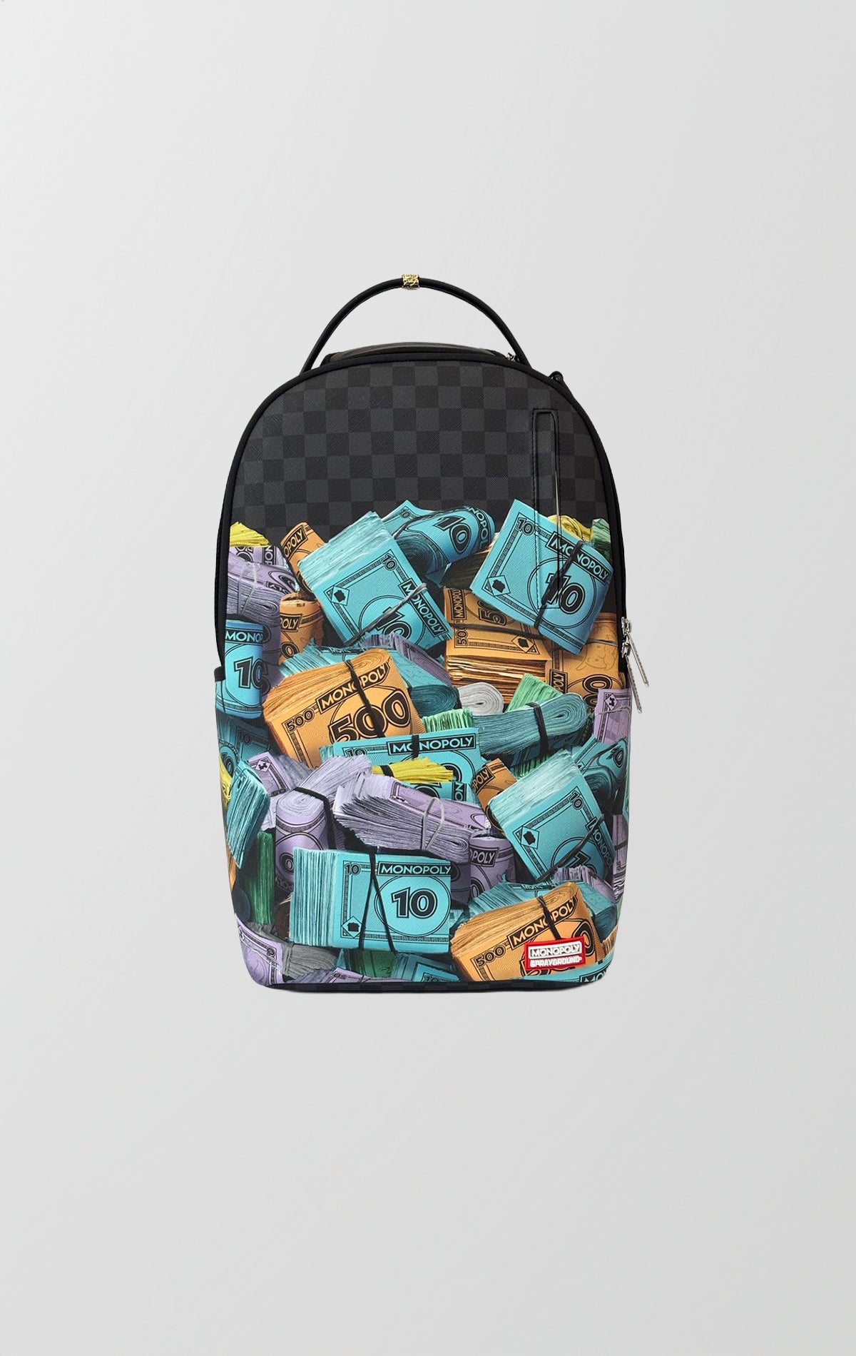 Monopoly Money Stacks Backpack