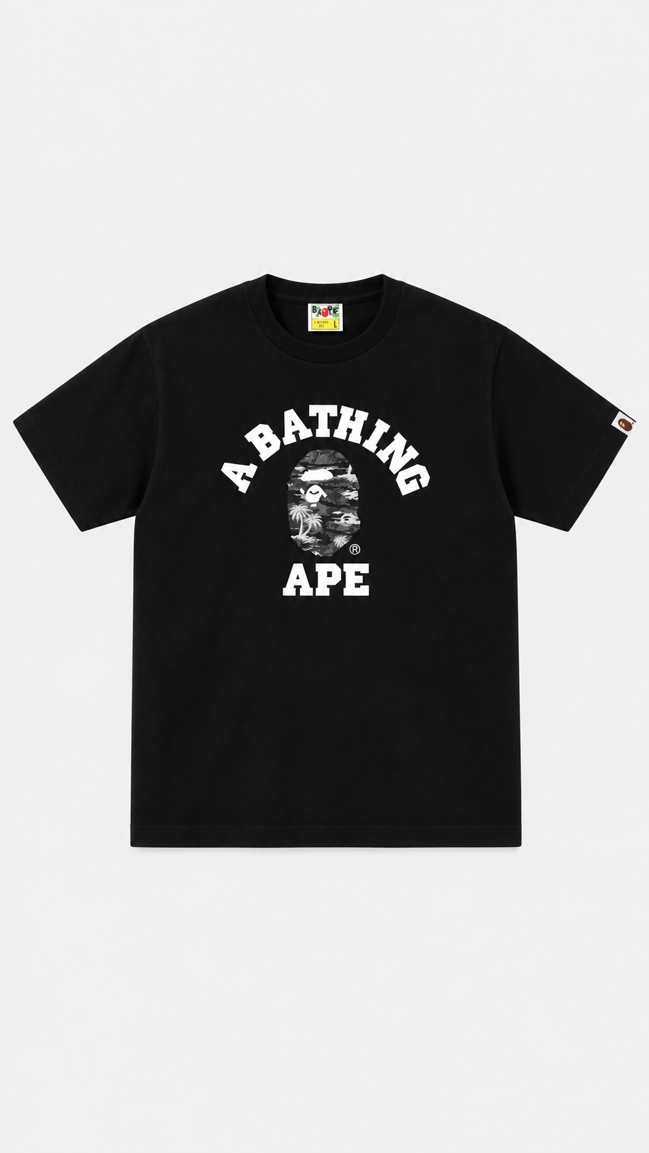 Palm Tree Camo College T-Shirt