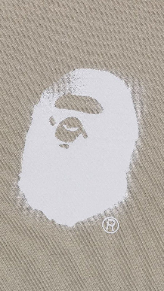 Pigment Print Ape Head Relaxed Fit T-Shirt