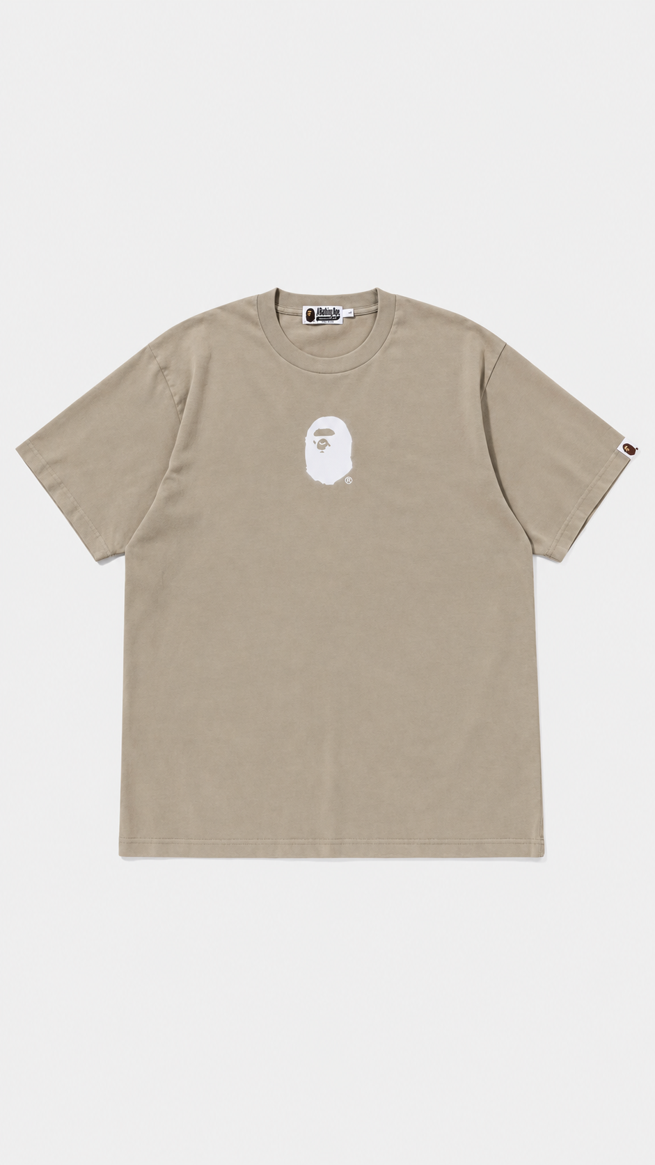 Pigment Print Ape Head Relaxed Fit T-Shirt