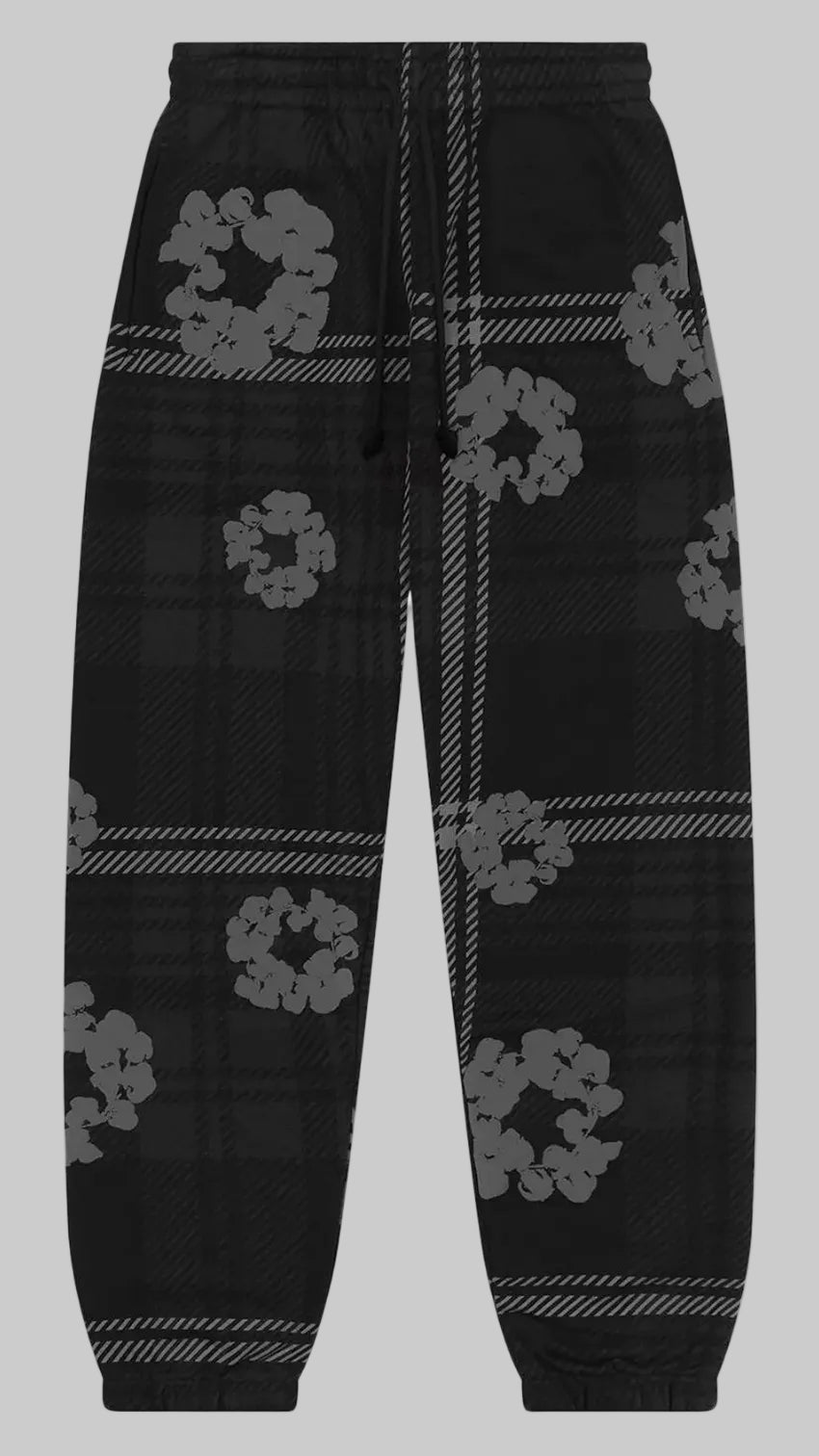 Plaid Wreath Sweatpants