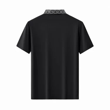 Rhinestone collar & Shoulder | Polo