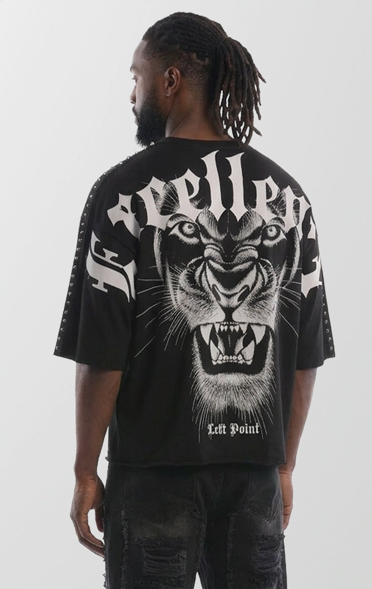 Panther Studded | Oversized T-Shirt