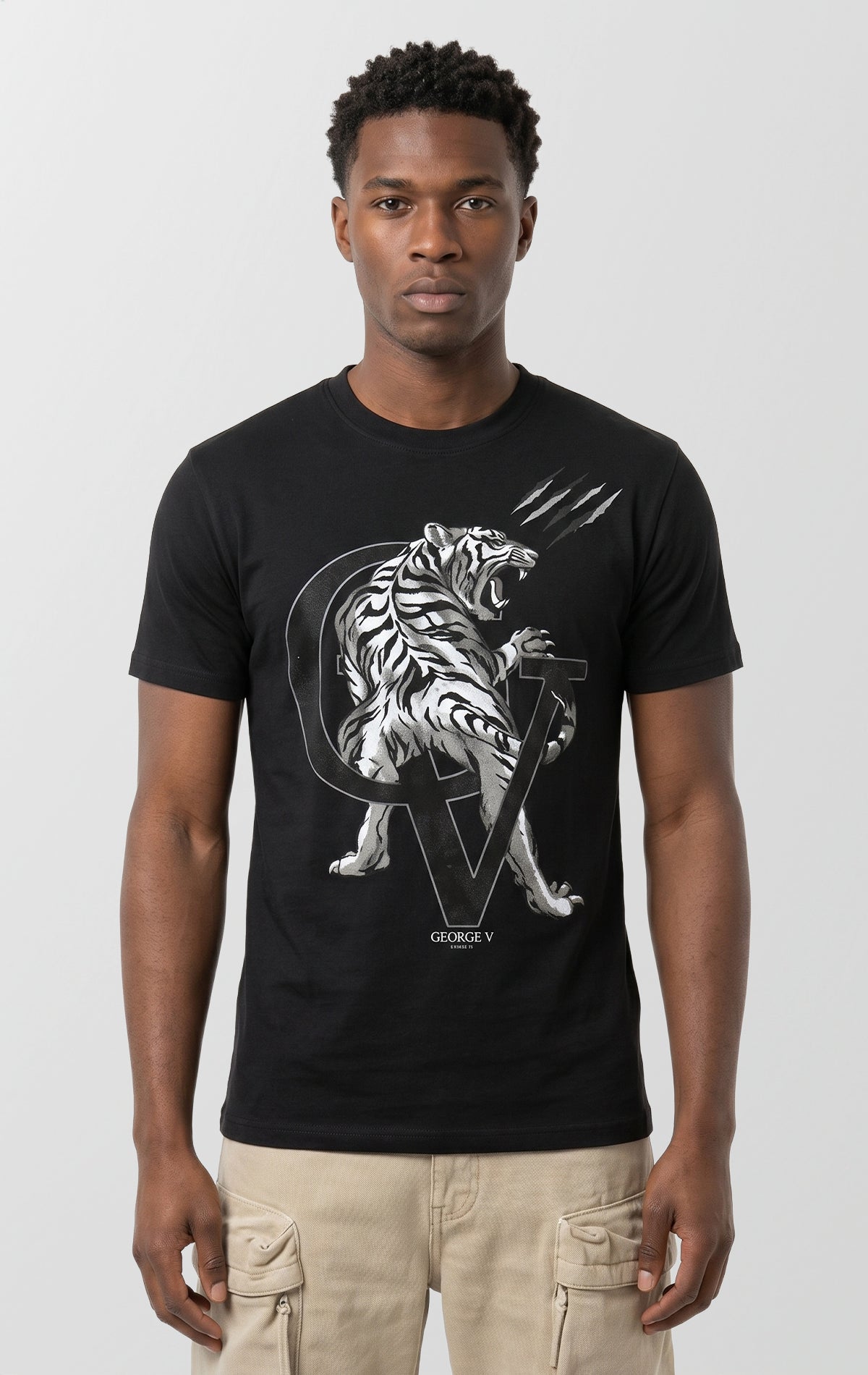 Parisian Tiger Graphic T-Shirt