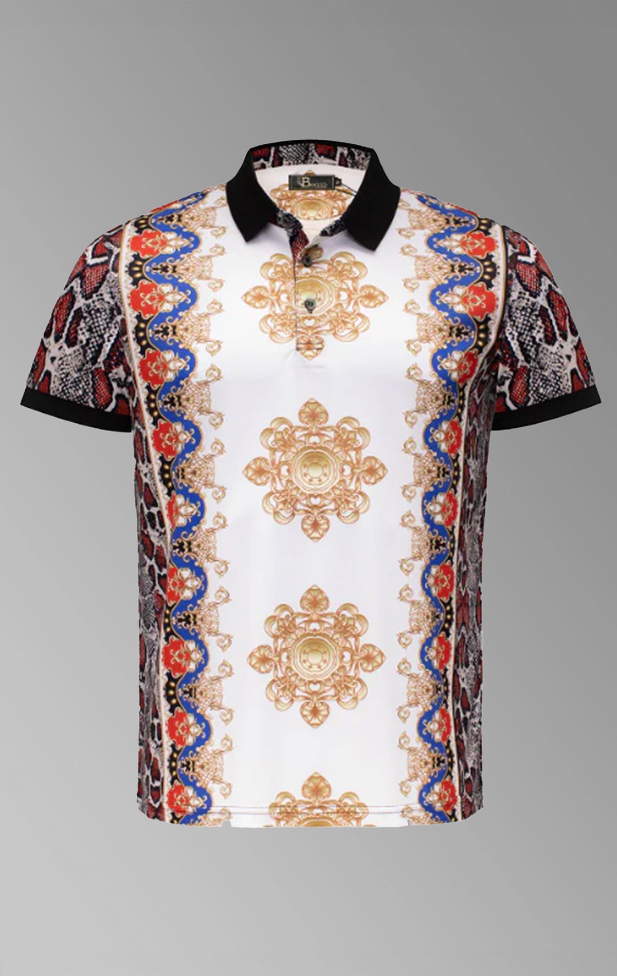 Refined polo shirt blending comfort and sophistication.