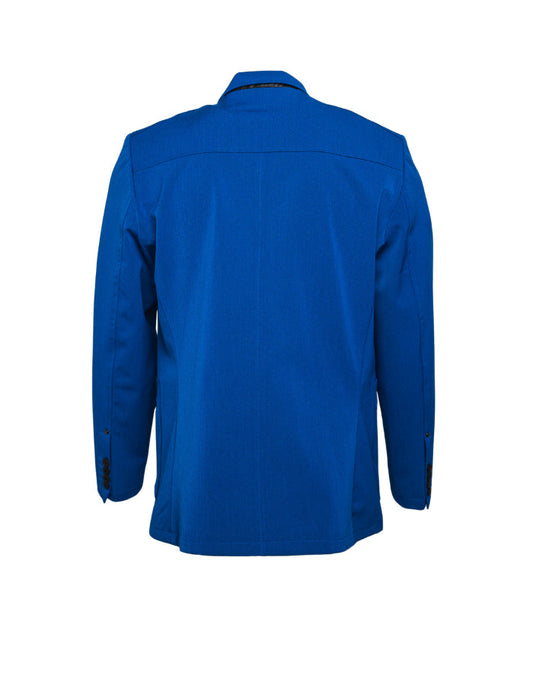 RT MANDARIN CLASSIC BLUE - MENS JACKET - BLUE - BACK