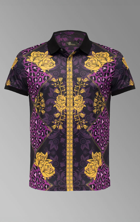 Refined polo shirt blending comfort and sophistication.