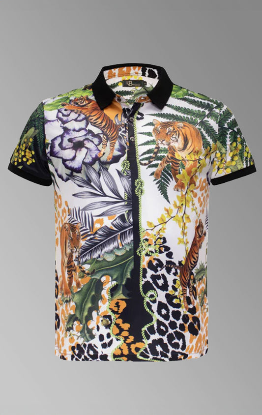 Refined polo shirt blending comfort and sophistication.