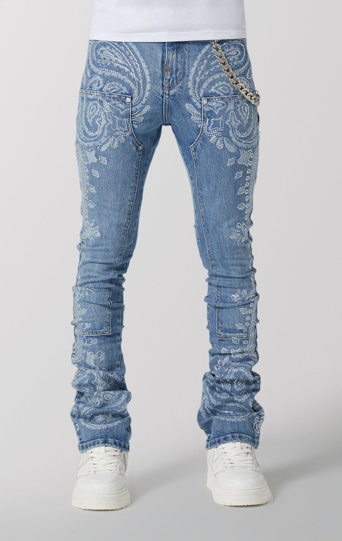 Vintage Paisley Denim