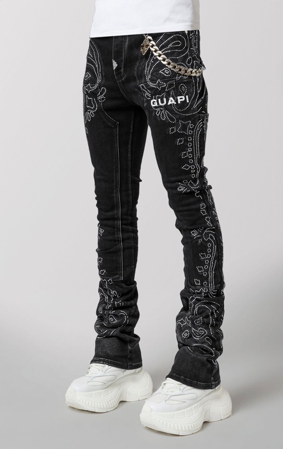 Vintage Paisley Denim