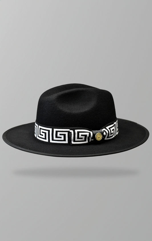 Fedora from the Wesley Collection with a 3-inch wide brim, grosgrain ribbon, and satin lining, crafted from 100% Australian Wool.