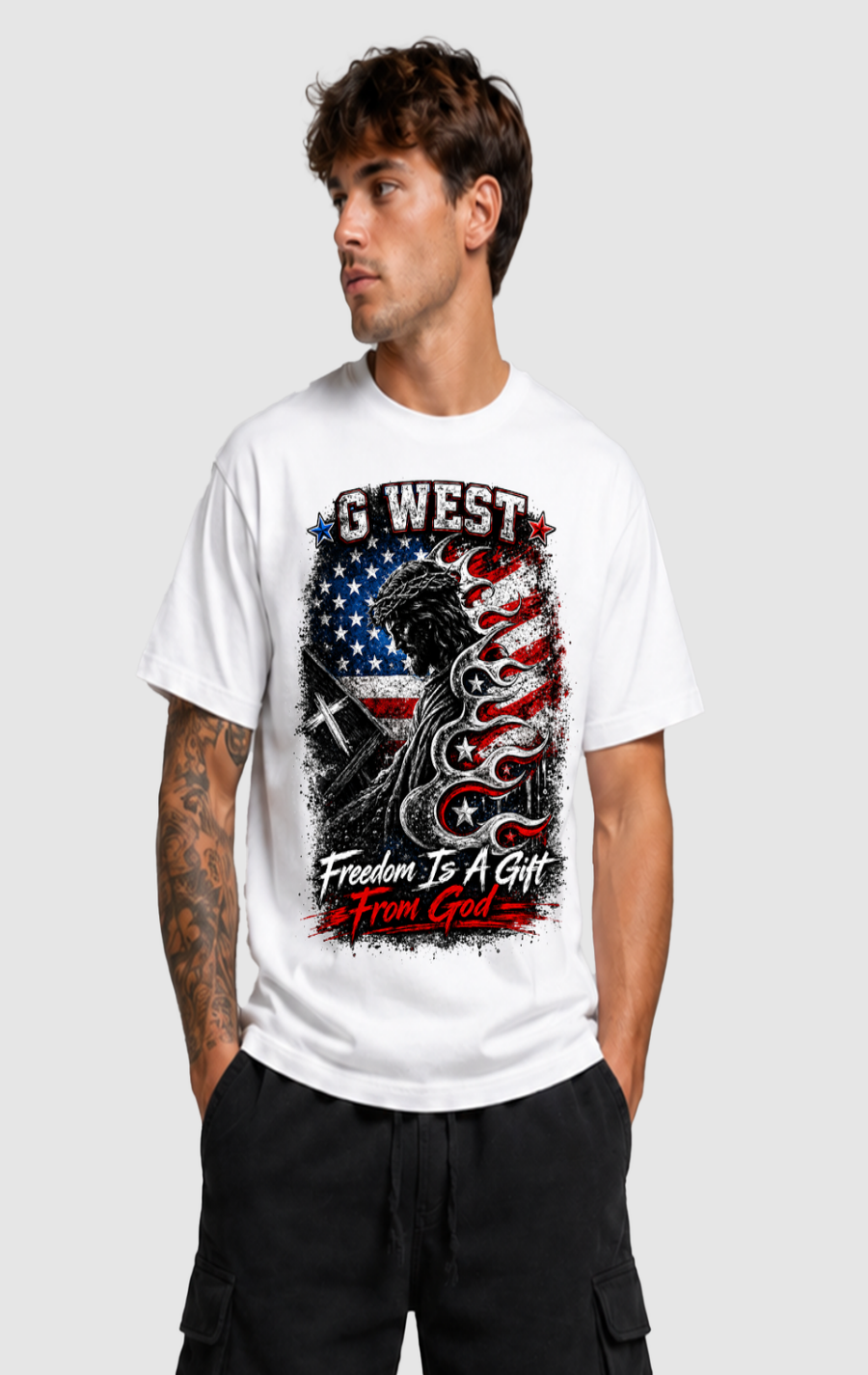 Gwest Freedom Is a Gift | T-Shirts