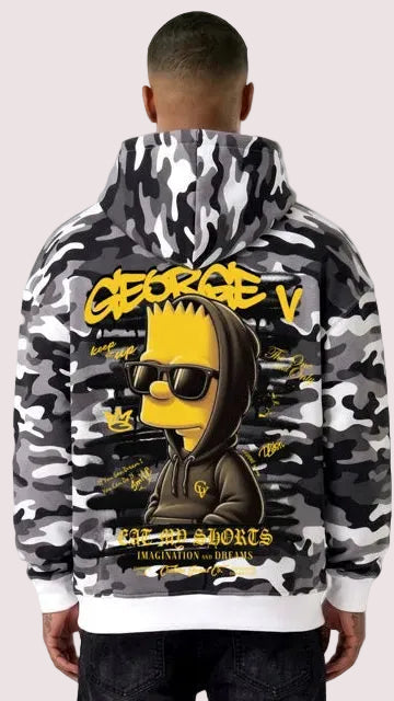 Bart Simson Hoodie Sweatshirt