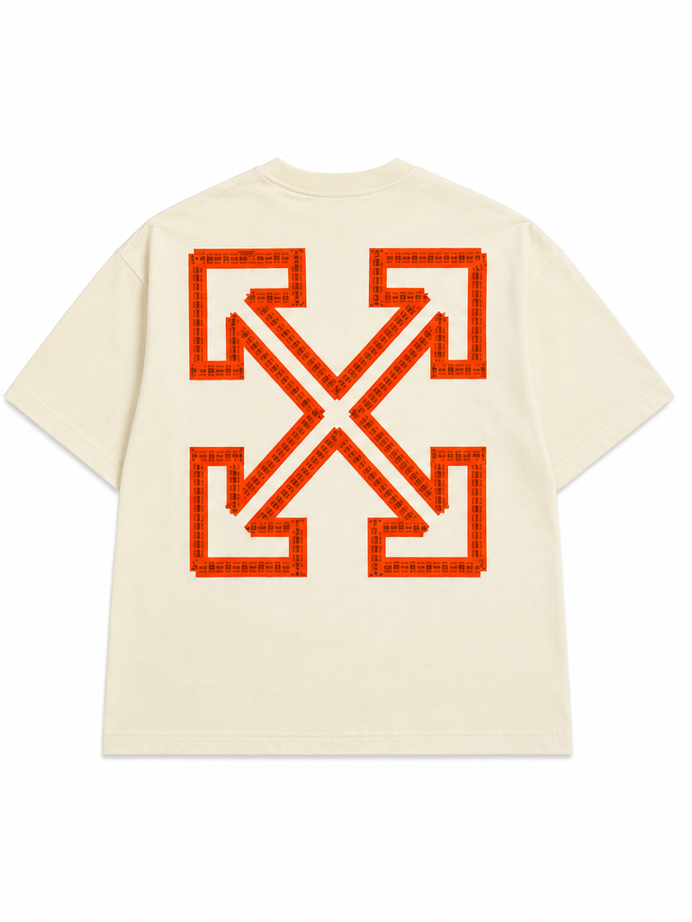Off-White Skate Fit Tape Arrow|T-Shirt