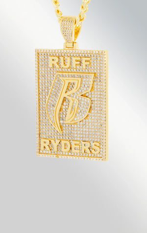送料税込【RUFF RYDERS x KING ICE】LOGO NECKLACE☆(2色)国内発 送料税込【RUFF RYDERS x KING ICE】LOGO NECKLACE☆(2色)国内発