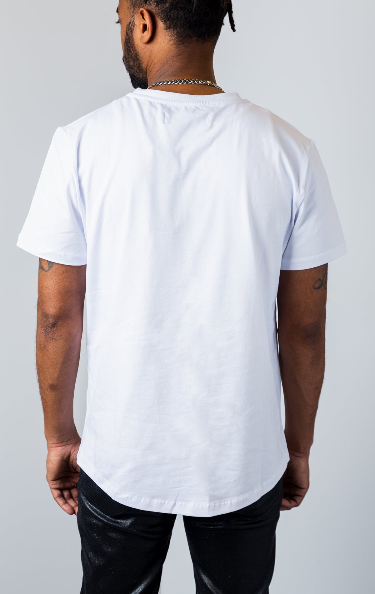 White T shirt back 