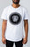 White T shirt with design in the center