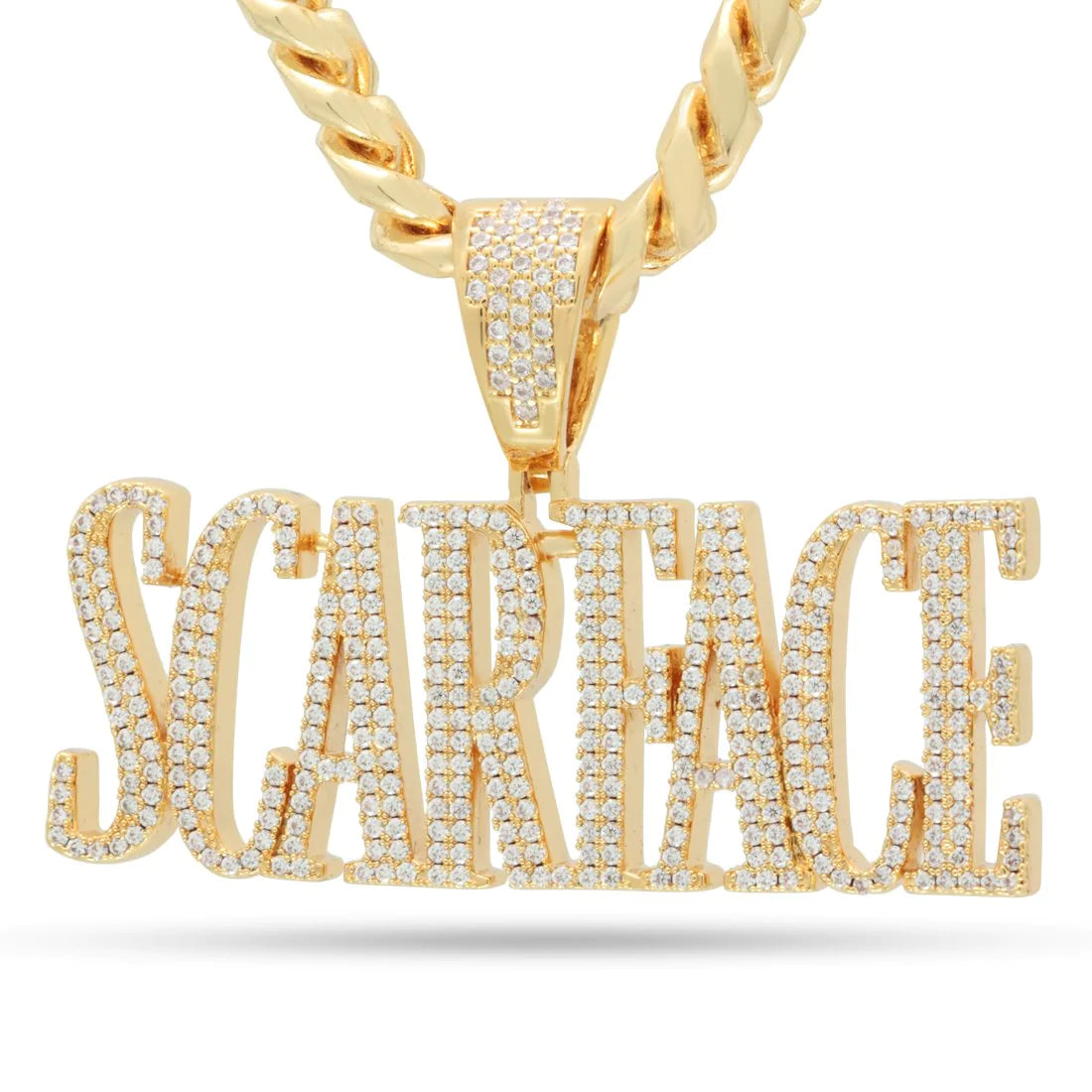KING ICE SCARFACE NECKLACE